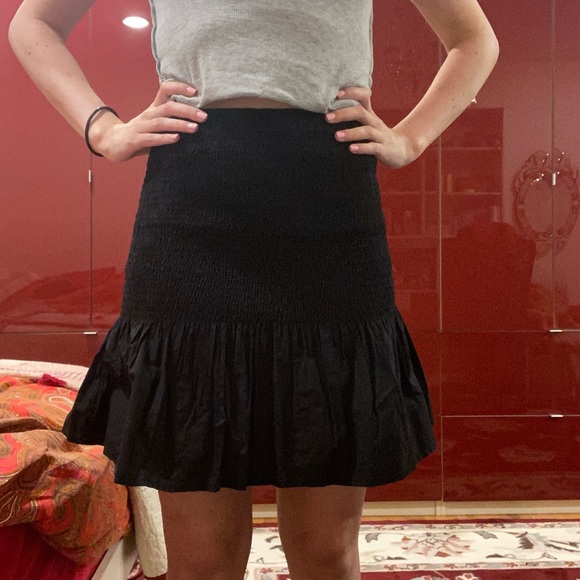 Urban Outfitters Black Smocked Skirt Size xs - Picture 10 of 12